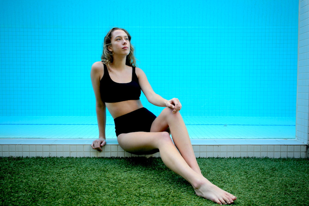 Skyla Crop Top Black